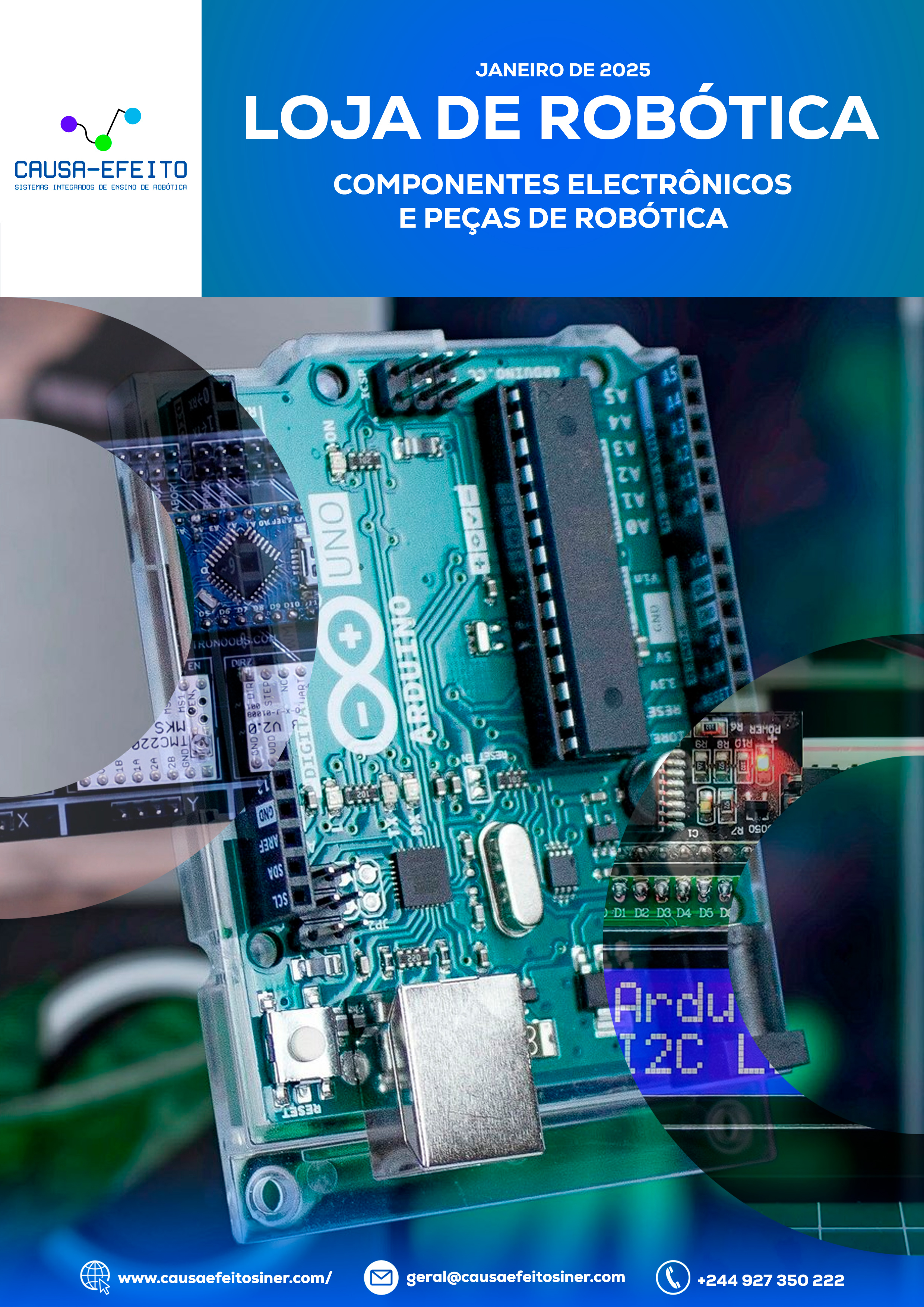 Capa do catálogo de componentes